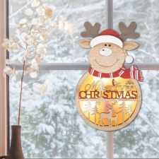  Karácsonyi fa ablak-, ajtódísz karácsonyi ablakdekoráció