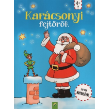 Karácsonyi fejtörők - Sok-sok matricával gyermek- és ifjúsági könyv