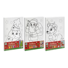  Karácsonyi fess számok szerint, 29,7x19,5 cm, 3 féle kreatív és készségfejlesztő