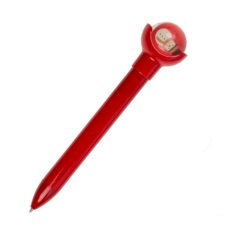  Karácsonyi golyóstoll pattogó labdával - piros toll toll