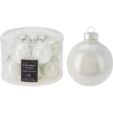  Karácsonyi gömb szett 3 féle 5 cm karácsonyi dekoráció