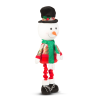  Karácsonyi hóember figura – teleszkópos lábakkal