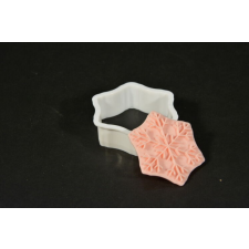  Karácsonyi kiszúró sütipecséttel hópehely konyhai eszköz