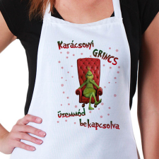  Karácsonyi kötény - Grincs üzemmód bekapcsolva lakástextília