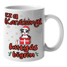 Karácsonyi kutyás- Bögre bögrék, csészék