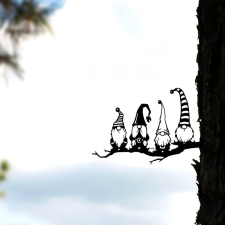  Karácsonyi manók kerti dekoráció karácsonyi dekoráció