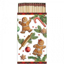  Karácsonyi mézeskalácsos gyufa - Gingerbread Cookies konyhai eszköz