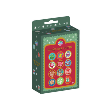  Karácsonyi nyomdaszett, 12 db-os, 2 féle kreatív és készségfejlesztő