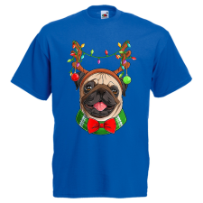  Karácsonyi Pug - Karácsonyi Férfi Póló férfi póló