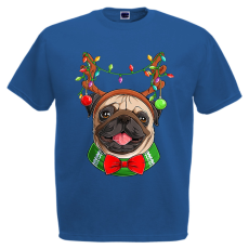  Karácsonyi Pug - Karácsonyi Férfi Póló