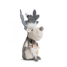  Karácsonyi rénszarvas dekoráció - 17 x 11 x 23 cm karácsonyi dekoráció