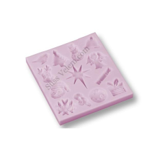  Karácsonyi Szilikon Formázó Készlet – 13 Motívum konyhai eszköz