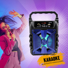  Karaoke bluetooth hangszóró LM-S408 hordozható hangszóró