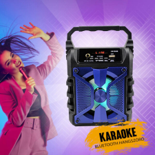 Karaoke bluetooth hangszóró LM-S408 hordozható hangszóró