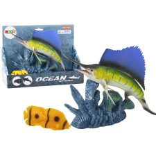 Kardhal figura korallzátony szettel játékfigura