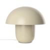  KARE Design Mushroom Acél Asztali Lámpa Bézs 44cm