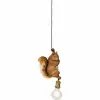  Kare Design Wiewiórka függőlámpa gyanta barna 20 cm