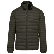 KARIBAN bélelt meleg és ultrakönnyű férfi kabát KA6120, Dark Khaki-4XL