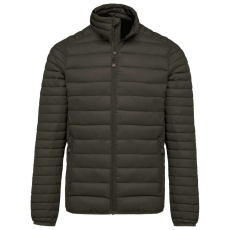 KARIBAN bélelt meleg és ultrakönnyű férfi kabát KA6120, Dark Khaki-M