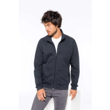 KARIBAN Dzseki Kariban cipzáras polár unisex, oxford grey, S munkaruha