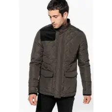 KARIBAN Dzseki Kariban férfi férfi (100%poliészter) mossy green/black, L