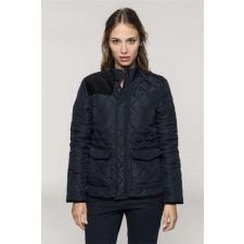 KARIBAN Dzseki Kariban női bélelt cipzáros női (100%poliészter) black/black, L munkaruha