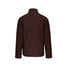 KARIBAN Férfi 3 rétegű softshell dzseki, Kariban KA401, Chocolate-L férfi kabát, dzseki