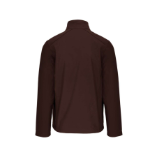 KARIBAN Férfi 3 rétegű softshell dzseki, Kariban KA401, Chocolate-S férfi kabát, dzseki
