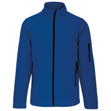 KARIBAN Férfi 3 rétegű softshell dzseki, Kariban KA401, Dark Royal Blue-L női dzseki, kabát