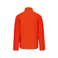 KARIBAN Férfi 3 rétegű softshell dzseki, Kariban KA401, Fluorescent Orange-2XL férfi kabát, dzseki