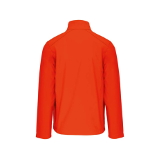 KARIBAN Férfi 3 rétegű softshell dzseki, Kariban KA401, Fluorescent Orange-L