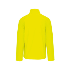 KARIBAN Férfi 3 rétegű softshell dzseki, Kariban KA401, Fluorescent Yellow-2XL