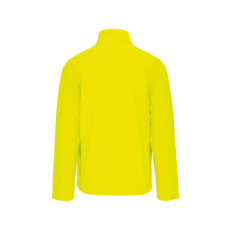 KARIBAN Férfi 3 rétegű softshell dzseki, Kariban KA401, Fluorescent Yellow-S