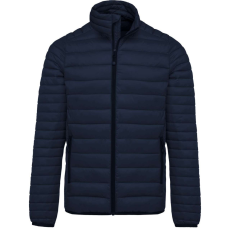 KARIBAN Férfi bélelt meleg és ultrakönnyű kabát , Kariban KA6120, Navy-3XL