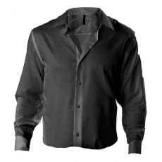 KARIBAN Férfi ing Kariban KA522 Men'S Fitted Long-Sleeved non-Iron Shirt -2XL, Black