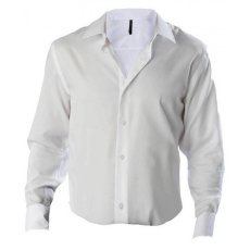 KARIBAN Férfi ing Kariban KA522 Men'S Fitted Long-Sleeved non-Iron Shirt -S, White