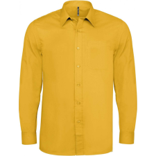 KARIBAN Férfi ing Kariban KA545 Jofrey &gt; Long-Sleeved Shirt -2XL, Yellow férfi ing