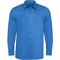 KARIBAN Férfi ing Kariban KA545 Jofrey > Long-Sleeved Shirt -5XL, Light Royal Blue