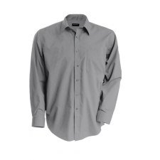 KARIBAN Férfi ing Kariban KA545 Jofrey &gt; Long-Sleeved Shirt -M, Silver férfi ing