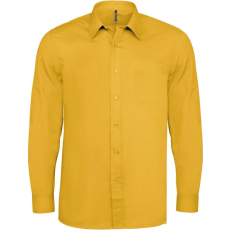 KARIBAN Férfi ing Kariban KA545 Jofrey > Long-Sleeved Shirt -XS, Yellow