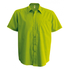 KARIBAN Férfi ing Kariban KA551 Ace - Short-Sleeved Shirt -2XL, Burnt Lime