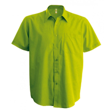 KARIBAN Férfi ing Kariban KA551 Ace - Short-Sleeved Shirt -4XL, Burnt Lime férfi ing