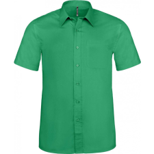 KARIBAN Férfi ing Kariban KA551 Ace - Short-Sleeved Shirt -5XL, Kelly Green férfi ing