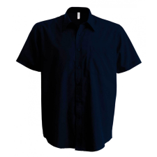 KARIBAN Férfi ing Kariban KA551 Ace - Short-Sleeved Shirt -M, Navy férfi ing
