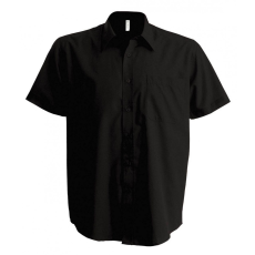 KARIBAN Férfi ing Kariban KA551 Ace - Short-Sleeved Shirt -XL, Brown