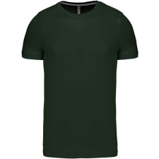 KARIBAN Férfi jersey rövid ujjú póló, Kariban KA356, Forest Green-S férfi póló