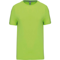 KARIBAN Férfi jersey rövid ujjú póló, Kariban KA356, Lime-3XL