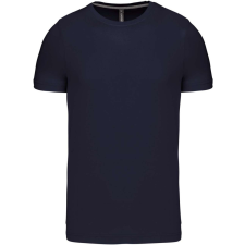 KARIBAN Férfi jersey rövid ujjú póló, Kariban KA356, Navy-4XL férfi póló