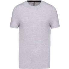 KARIBAN Férfi jersey rövid ujjú póló, Kariban KA356, Oxford Grey-L