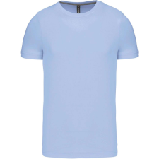KARIBAN Férfi jersey rövid ujjú póló, Kariban KA356, Sky Blue-L férfi póló
